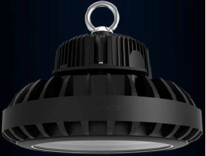 Lampe industrielle LED Maxilux 100W vue de profil